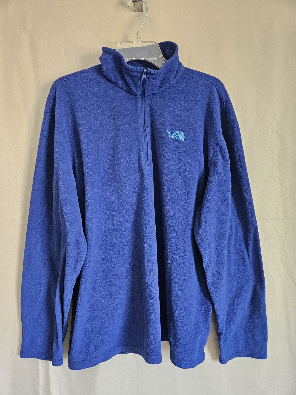 The North Face Blue Quarter-Zip Fleece Pullover